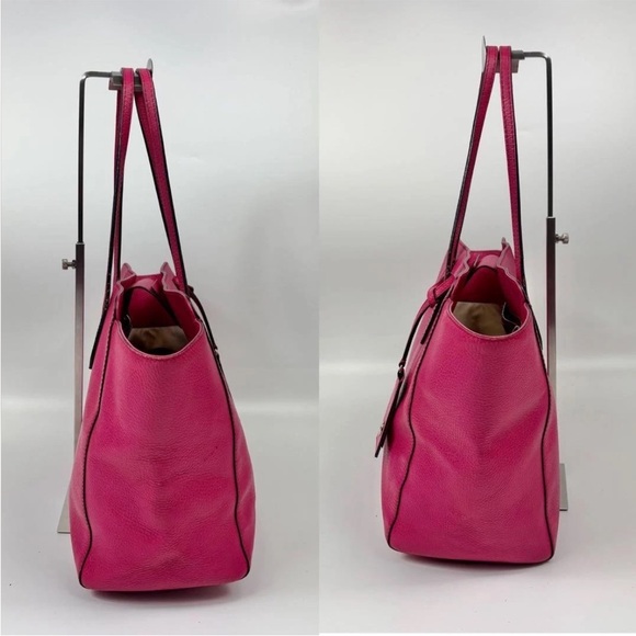 Gucci Fuchsia Leather Tote - Picture 3 of 9